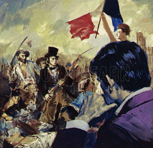 512x493 The French Revolution Inspired Eugene Delacroix To Paint Liberty - French Painting Revolution