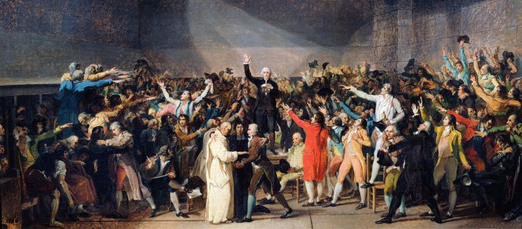 748x329 French Revolution, Painting Wallpapers Hd Desktop And Mobile - French Painting Revolution
