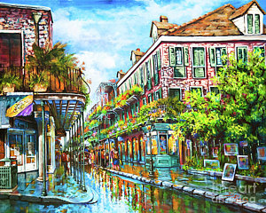 300x240 French Quarter Paintings Fine Art America - French Quarter Painting