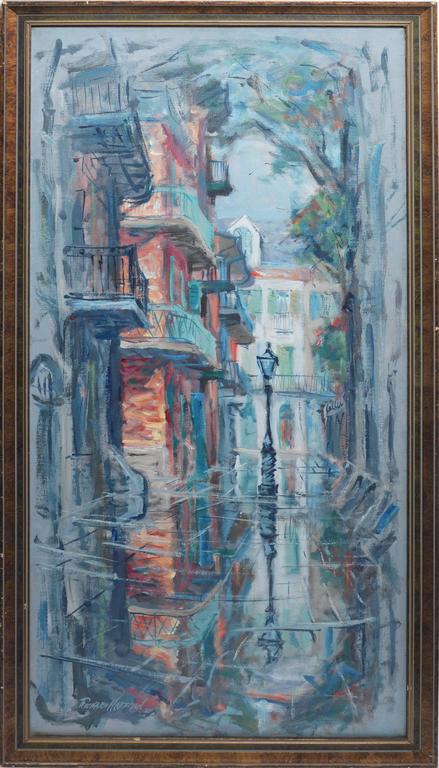 439x768 Richard Hoffman - French Quarter Painting