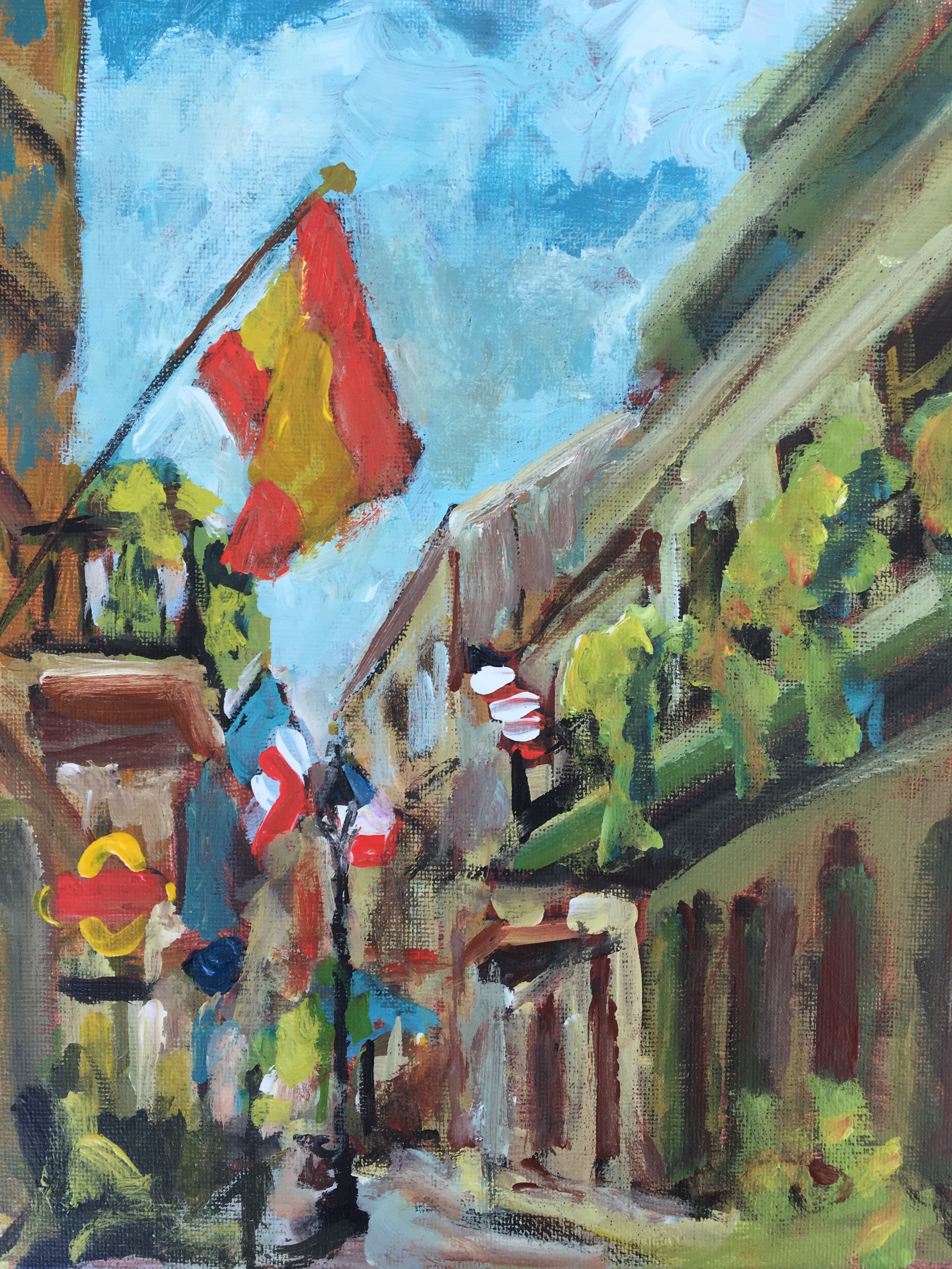 2974x3964 Susan Elizabeth Jones Artwork French Quarter Original Painting - French Quarter Painting