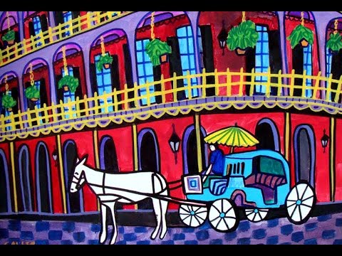 480x360 French Quarter New Orleans Art Paintings By Artist Heather Galler - French Quarter Painting