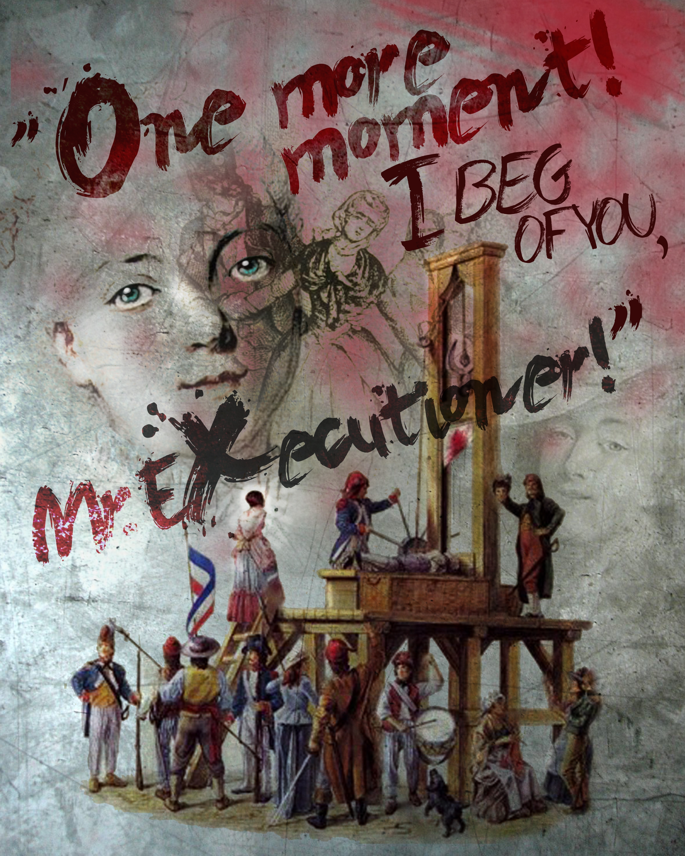 2400x3000 Good Executions - French Revolution Guillotine Painting