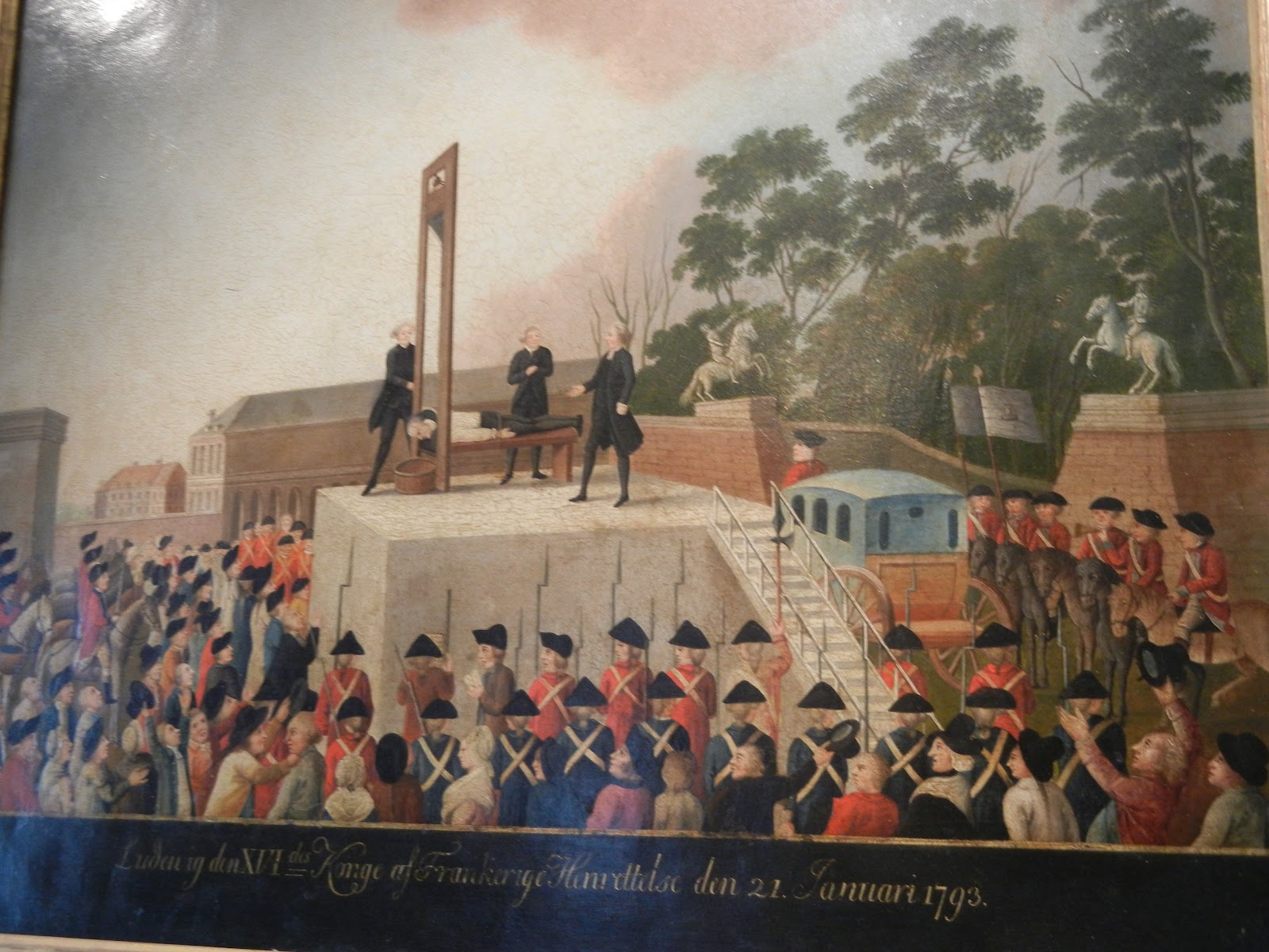 1600x1200 Steve's Travel Blog Back To The French Revolution - French Revolution Guillotine Painting