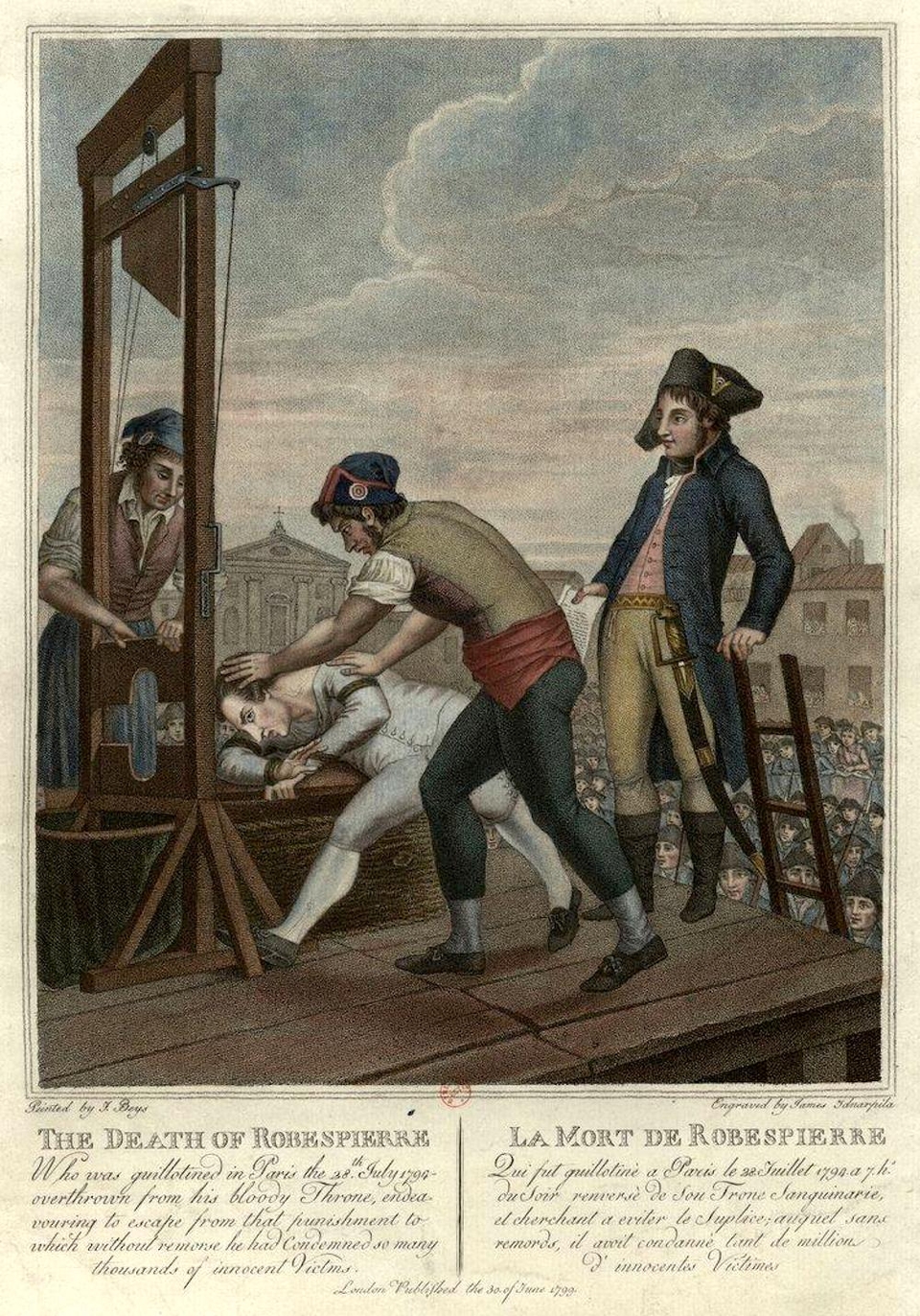 960x1372 A Short History Of The Executioner The Appendix - French Revolution Guillotine Painting