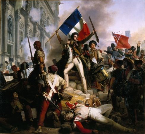 489x453 The 11 Absolute Weirdest True Facts About The French Revolution - French Revolution Painting