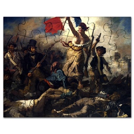460x460 Delacroix French Revolution Painting Puzzle By Wickeddesigns4 - French Revolution Painting