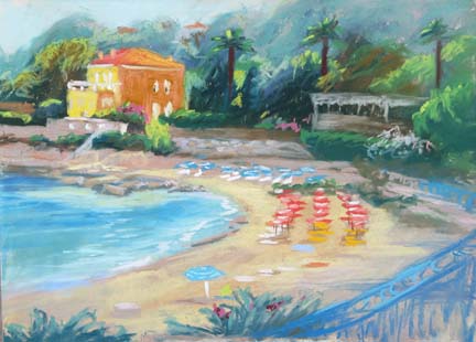 432x310 Niki Gulley French Riviera Art Trek With Niki Gulley And Scott - French Riviera Painting