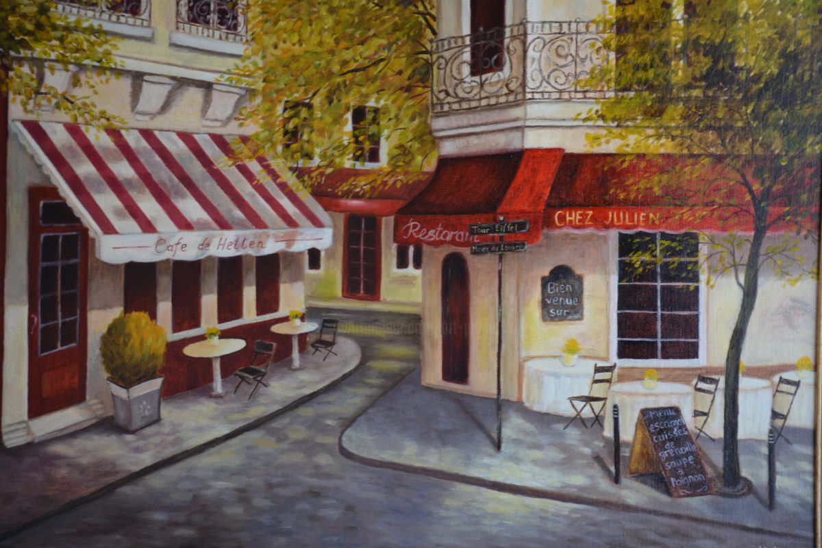 1200x800 French Street.jpg (Panno4ki.art) - French Street Painting