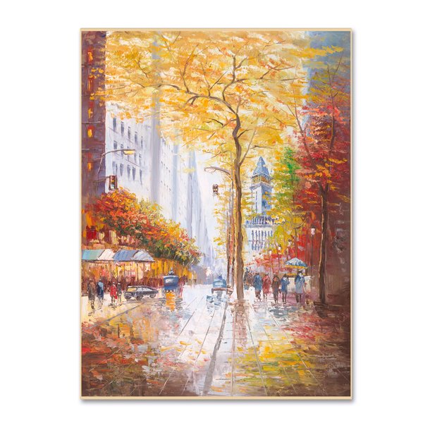 600x600 Trademark Art - French Street Painting