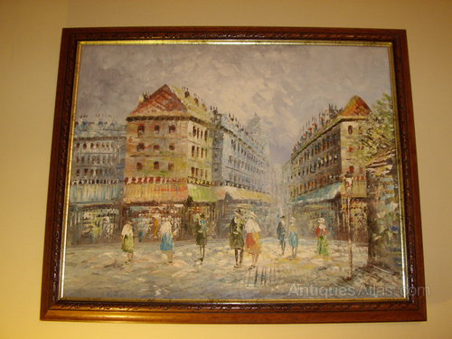 500x375 Antiques Atlas - French Street Painting