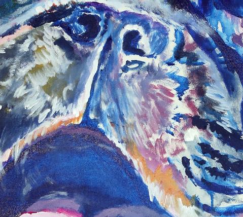 479x428 French Bulldog Painting Print ,french Bulldog Owner Gift Idea - Frenchie Painting