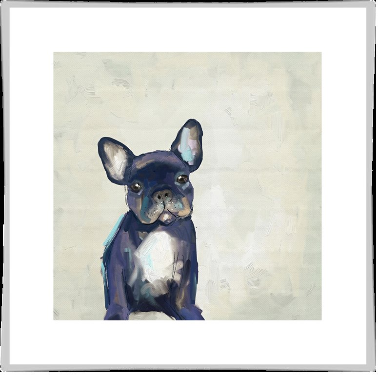 775x775 Greenbox Art - Frenchie Painting