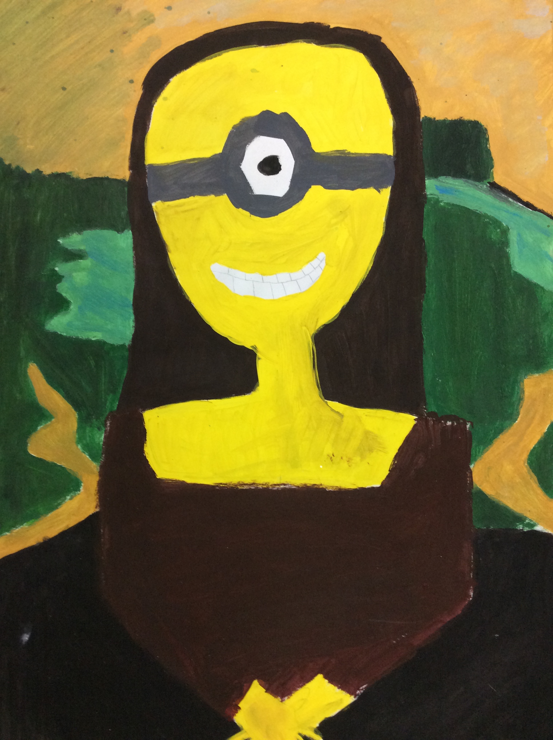 1936x2592 Mona Lisa Parodies Art With Mrs W - Frequently Parodied Painting