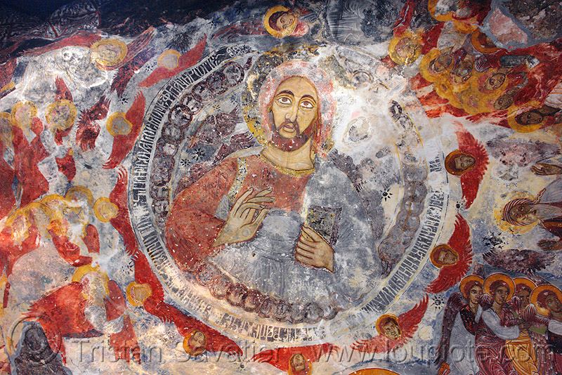800x534 Byzantine Fresco Painting, Monastery, Turkey Country - Fresco Painting