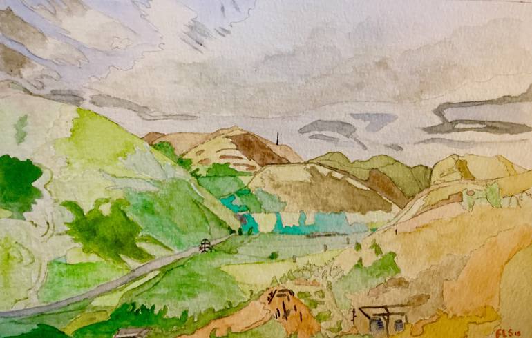 770x490 Saatchi Art Mosspeeble Painting By Freya Laetitia Stinton - Freya Painting