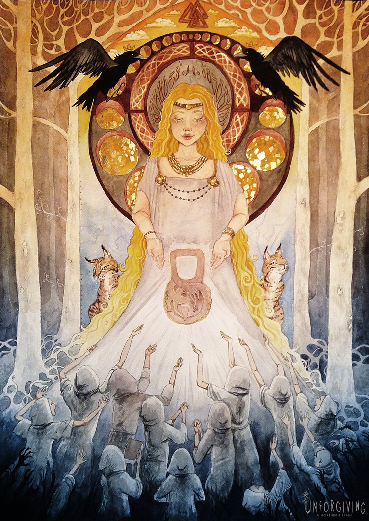 752x1062 Unforgiving - Freya Painting