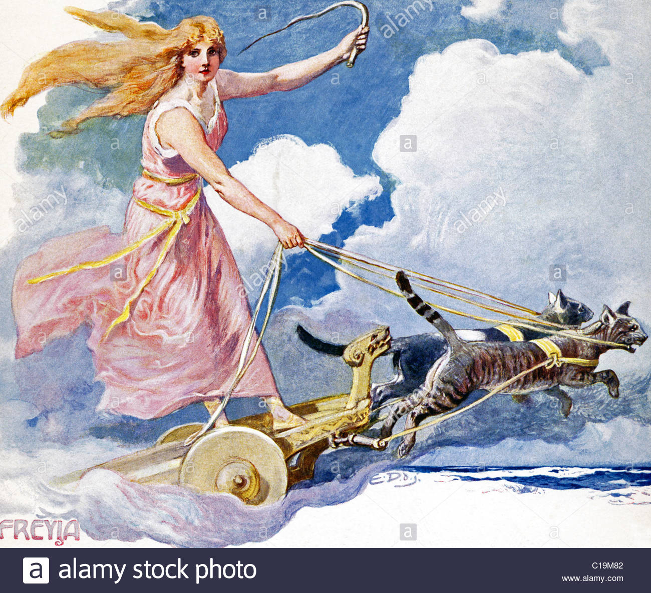 1300x1186 Brisingamen Stock Photos Amp Brisingamen Stock Images - Freyja Painting