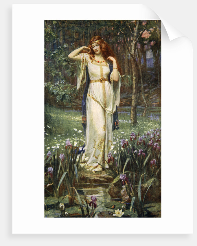 681x850 Freyja And The Necklace Posters Amp Prints By James Doyle Penrose - Freyja Painting