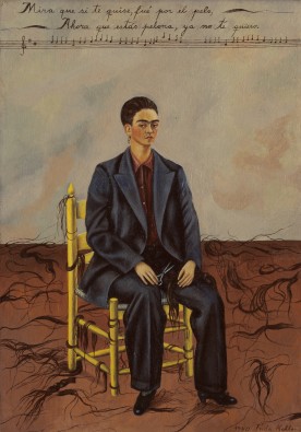 276x395 Moma Frida Kahlo. Self Portrait With Cropped Hair. 1940 - Frida Diego Painting