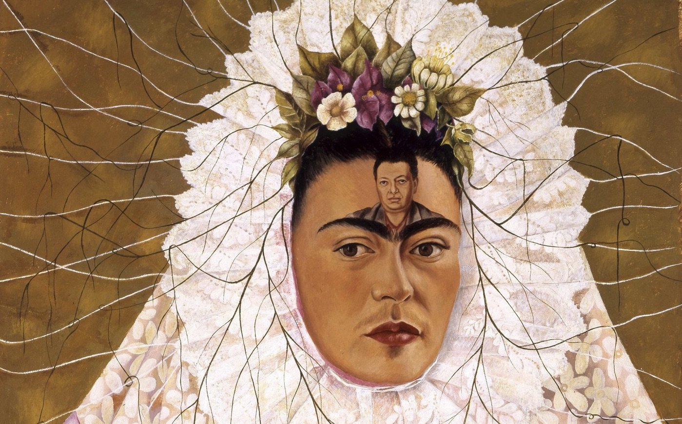 1399x869 Frida Kahlo And Diego Rivera Art Gallery Nsw - Frida Kahlo Painting