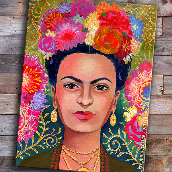 600x600 Painting Frida Kahlo - Frida Kahlo Painting