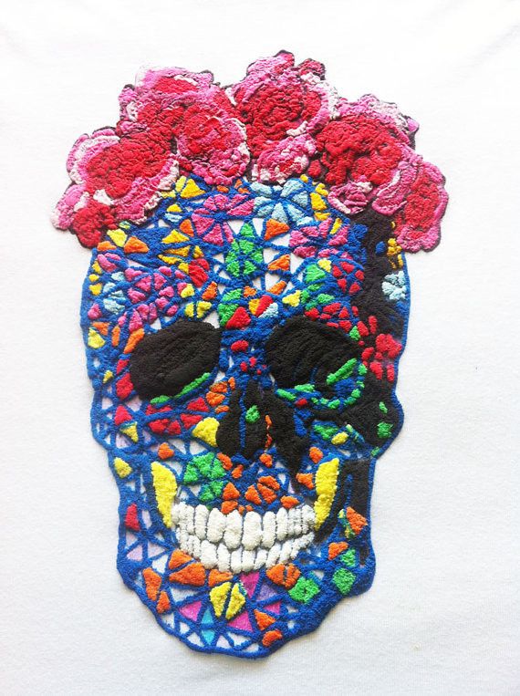 570x763 Frida Skull Painted T Shirt Frida Kahlo Skull T Shirt Artistic - Frida Kahlo Skull Painting