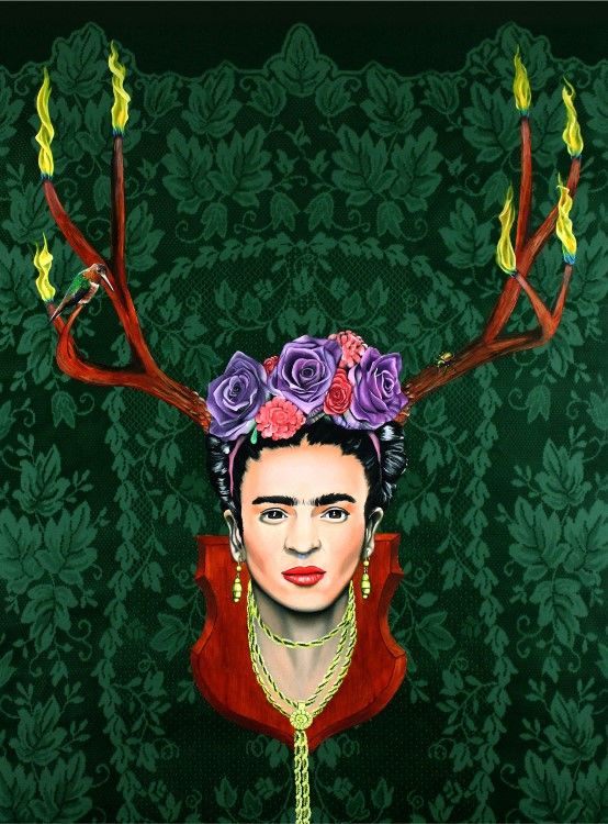 554x750 Image Result For Oil Painting Of Frida Kahlo Paintings - Frida Painting