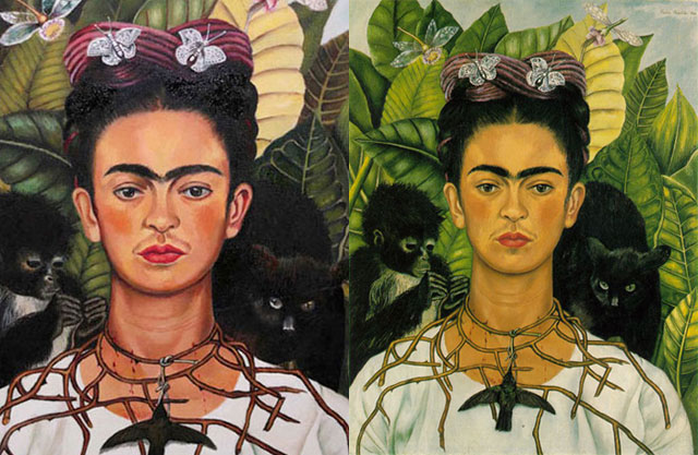 640x417 See All Of Frida Kahlo's Paintings, Made By Anonymous Chinese Artists - Frida Painting