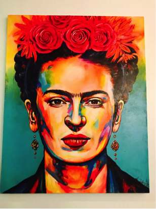 308x411 Viva Oil Painting On Canvas Bella Casa - Frida Painting