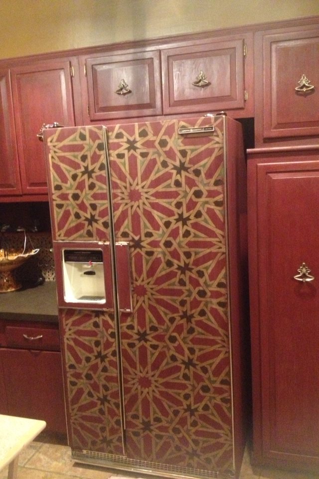 640x960 Painting Fridge Fabulously Finished - Fridge Painting