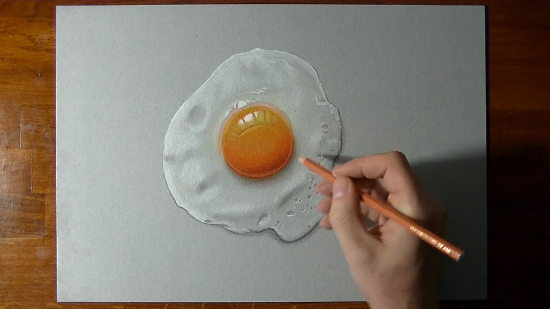 1920x1080 How To Draw A Perfectly Fried Egg ) - Fried Egg Painting