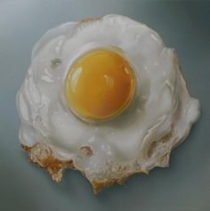 236x237 Fried Egg Painting Jane Palmer Fine Art Wallphone - Fried Egg Painting