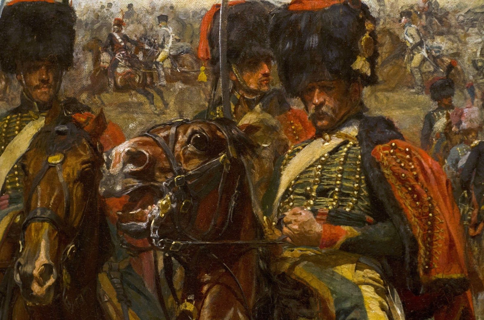 1600x1059 Friedland [Detail] By Ernest Meissonier Art Details - Friedland Painting