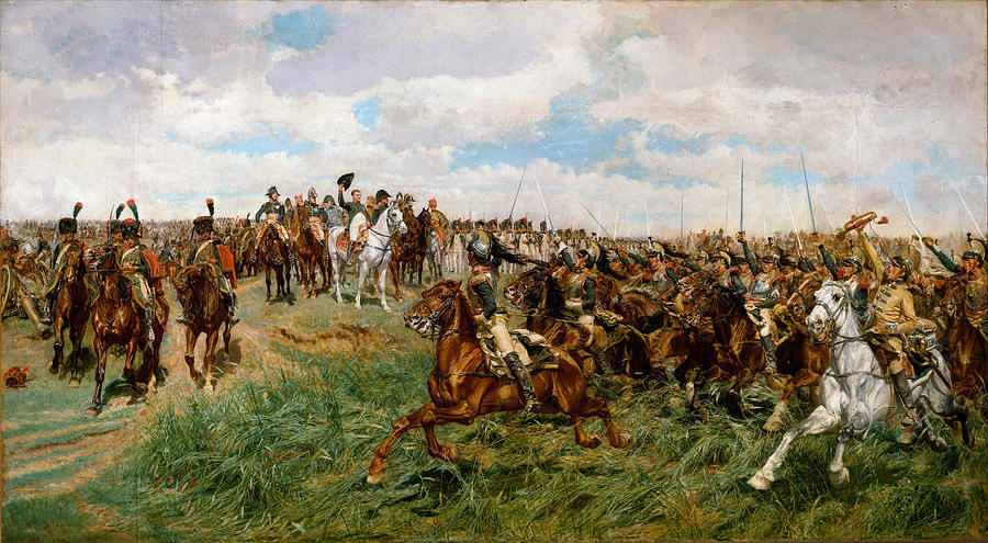 900x495 Friedland. 1807 Painting By Ernest Meissonier - Friedland Painting