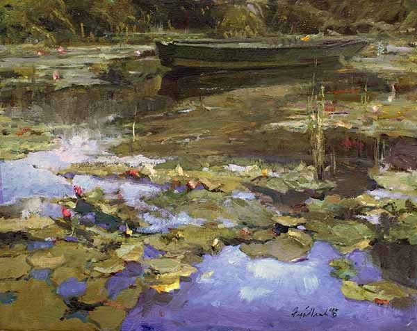 600x476 Le Bateau Au Repos ( Boat - Friedland Painting