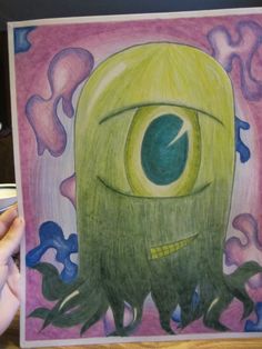 236x314 I Love Cute Friendly Monsters! Glowing Monsters With Heart Shaped - Friendly Monster Painting