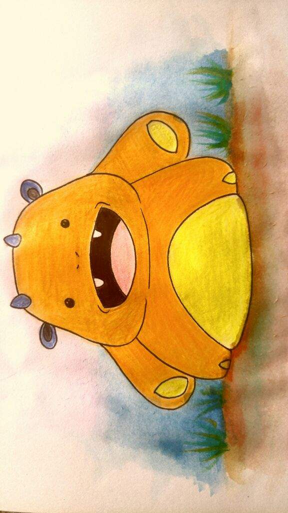 576x1024 Popo - Friendly Monster Painting