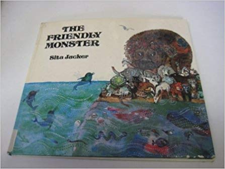 447x336 The Friendly Monster Amazon.co.uk Sita Jucker Books - Friendly Monster Painting
