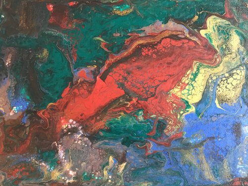 500x376 Verena's Gift Of Art - Friendly Monster Painting