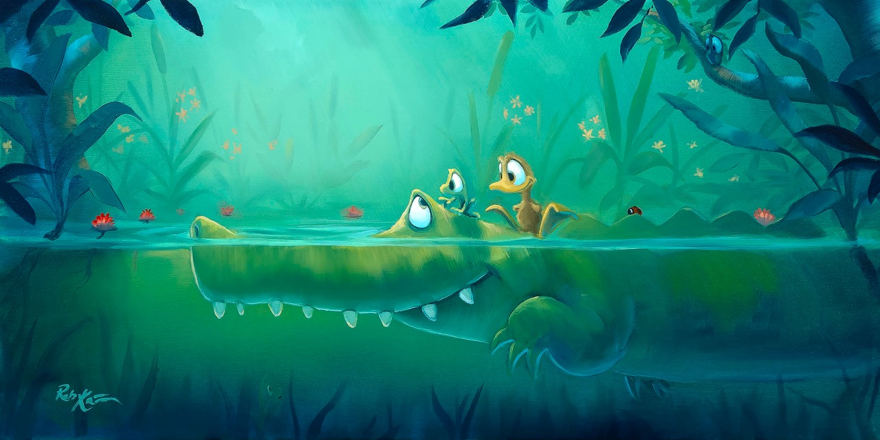 1280x640 Rob Kaz Art, Paintings, And Prints For Sale! - Friendly Painting