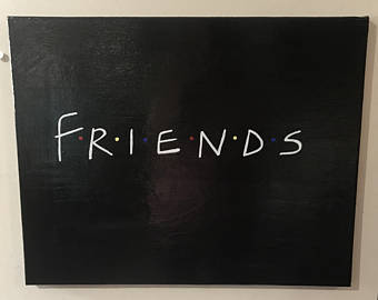 340x270 Friends Tv Painting Etsy - Friends Gladys Painting