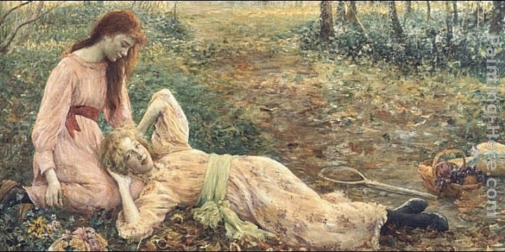 720x360 Louise Breslau Friends Painting Anysize 50% Off - Friends Painting