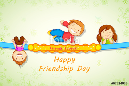 Friendship Day Painting at PaintingValley.com | Explore collection of ...