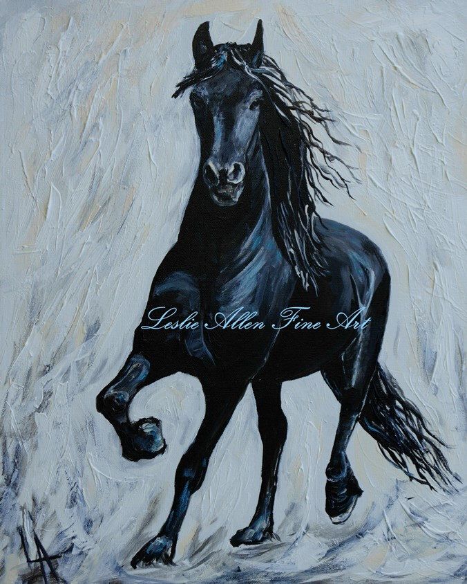 Friesian Painting at Explore collection of Friesian Painting