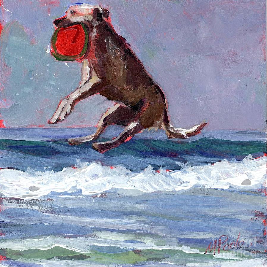 898x900 Frisbee Painting By Molly Poole - Frisbee Painting
