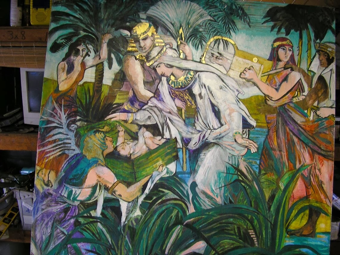 1141x856 Shekinah Fellowship I Restored This Picture Painted By Lonnie - Frisbee Painting