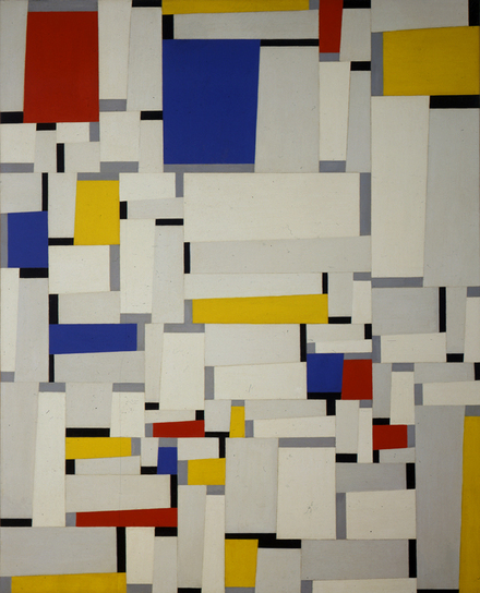 440x544 Relational Painting, 1951 - Fritz Painting