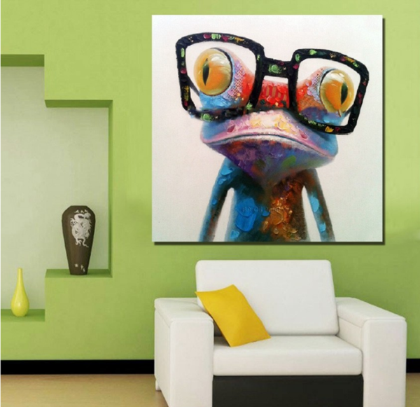 Frog Canvas Painting At Paintingvalley.com 