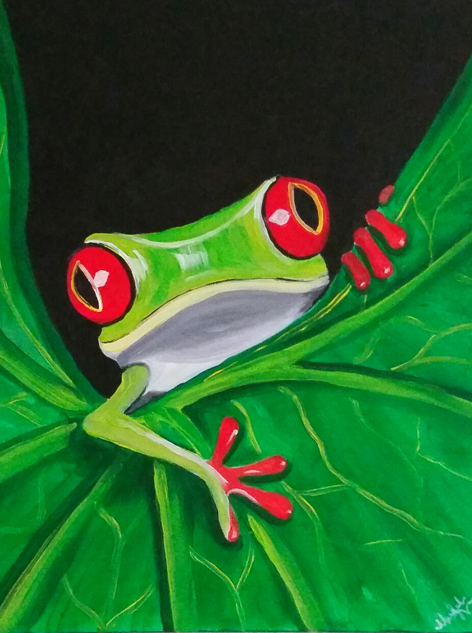 926x1241 Spring Creek Coffee House Class Tree Frog Saturday, August 29 2 5pm - Frog Painting